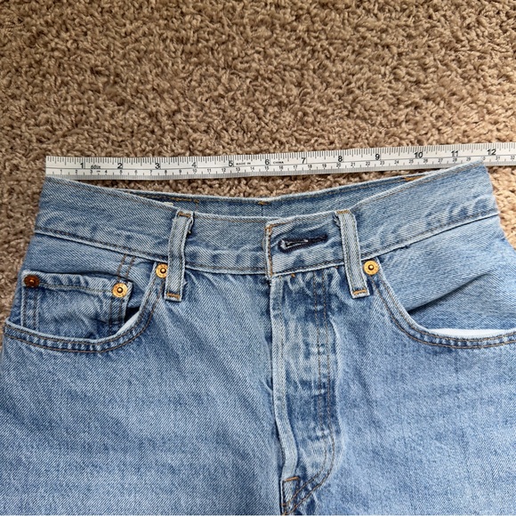 LEVI’S Original Cropped Jeans W25/L26 - Picture 10 of 15